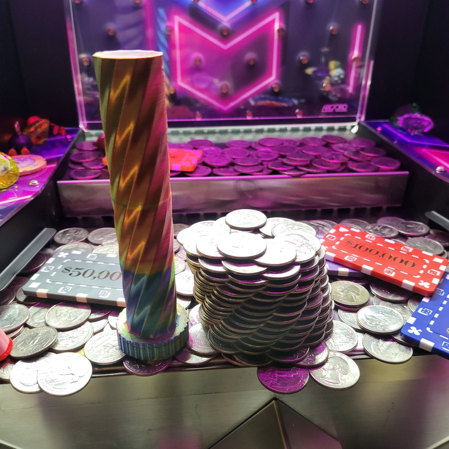 Coin Pusher Tower Stacker