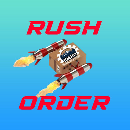 Rush shipping.