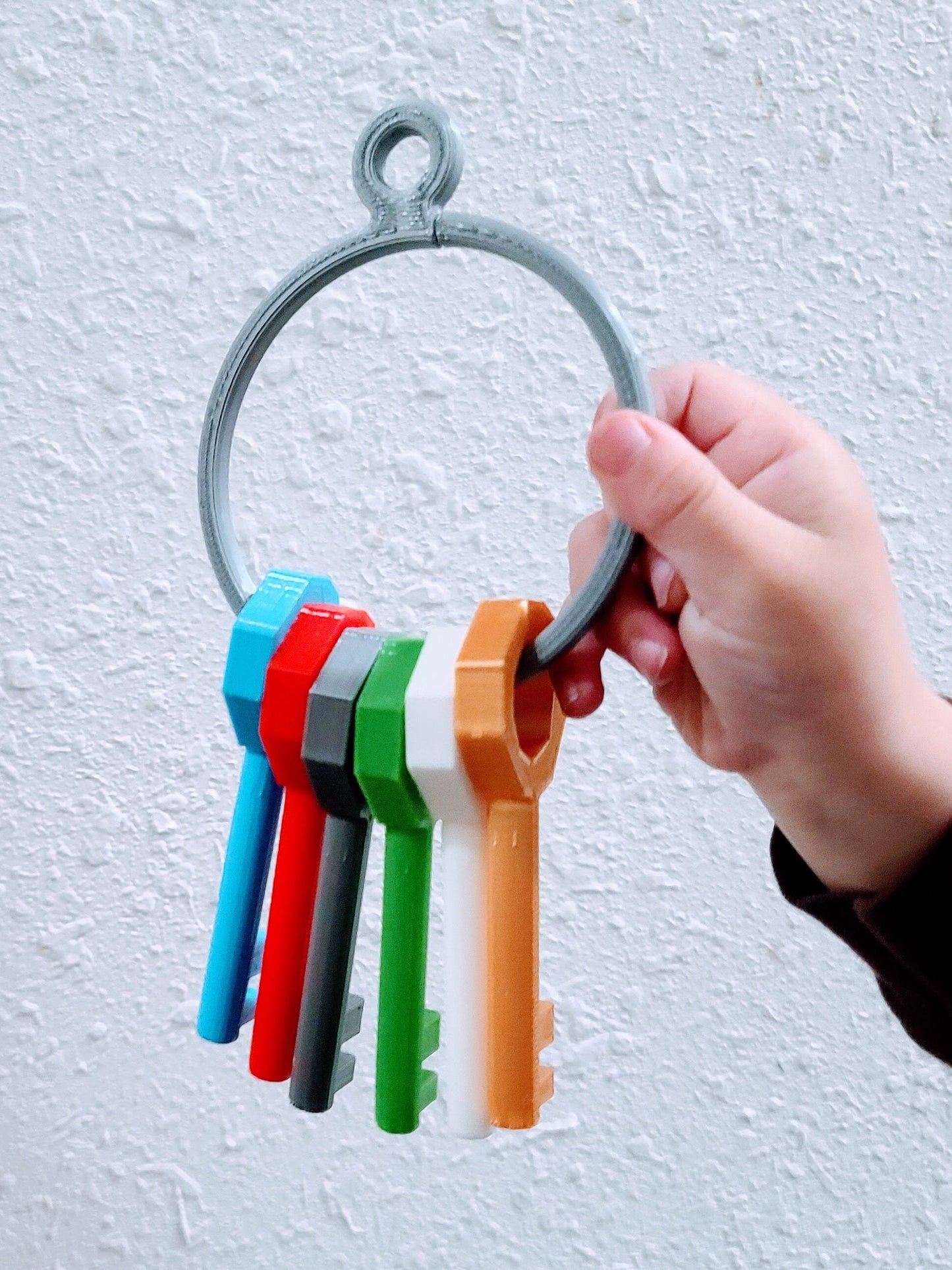 Hello Neighbor - Toy Keys with Keyring for Pretend Play
