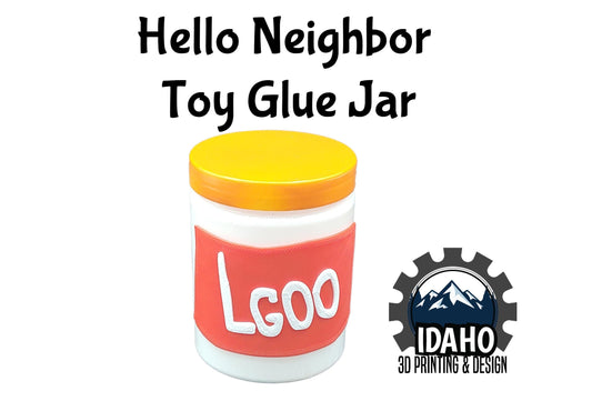 Hello Neighbor - Glue Jar "Lgoo"